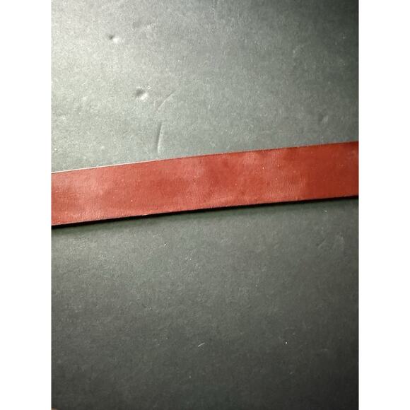 Soho Design Group Leather Belt Brown Size L Made In Italy Silver Buckle Career - Picture 7 of 9